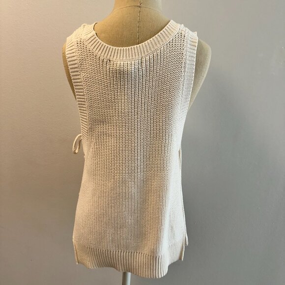 Forever 21 Open Side Tie Sleeveless Sweater Top - Picture 5 of 5